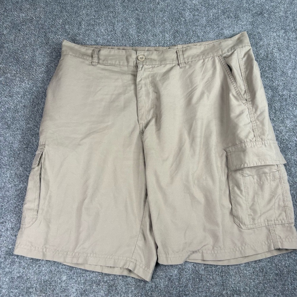 Burnside Shorts Mens 38 Cargo Khaki Lightweight Utility‎ Outdoor Streetwear